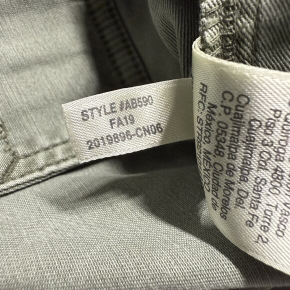 J. Crew Pants Womens 29 Slim Fit Cargo Military Green Pockets Stretch Chinos - Picture 12 of 14